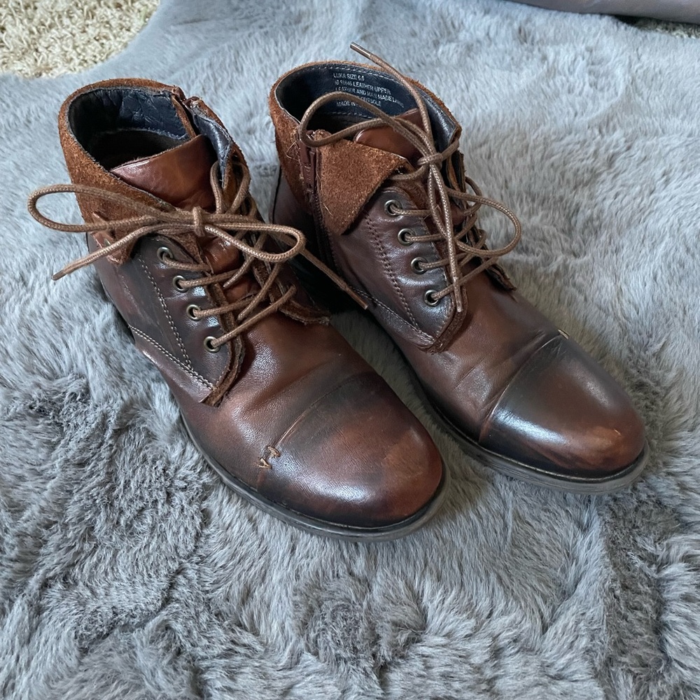 Luka Miz Mooz brown boots -size 6